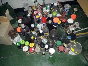 odbiór odpadów - chemikalia