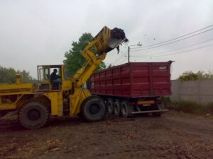 sprzątanie kompostowni