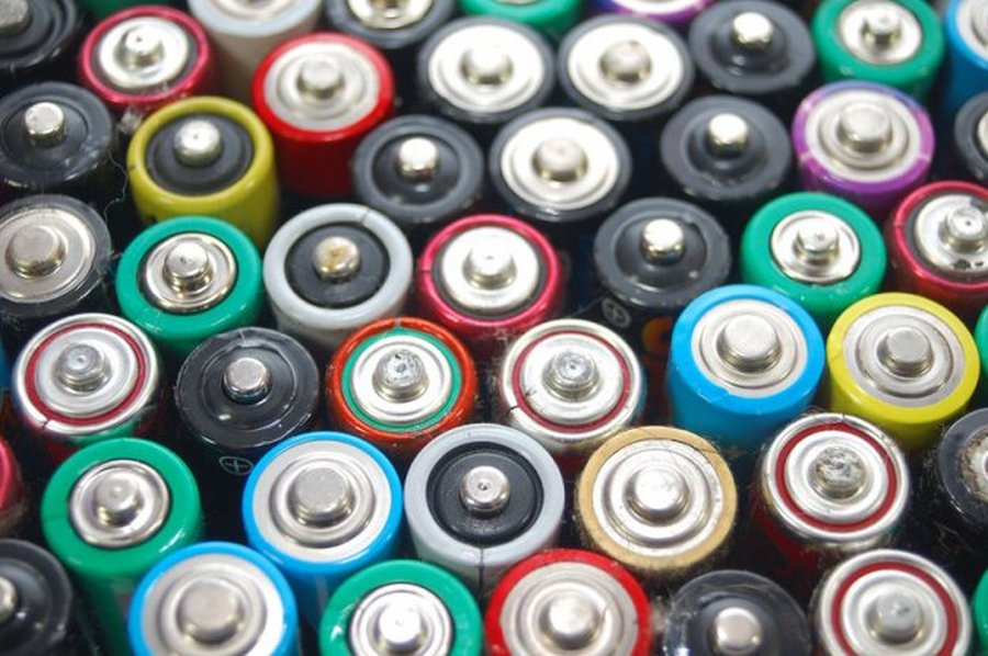 zużyte baterie